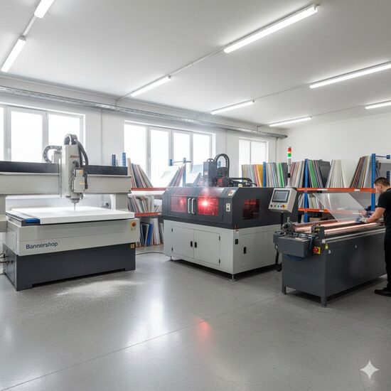 Plastikātu stendu ražošana